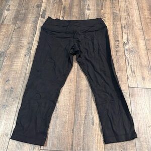 lululemon leggings size 8 black‎ Crossover Waistband